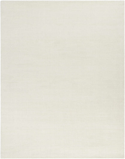 Brockton Solid Light Beige Wool Rug - Quahog Bay Bedding