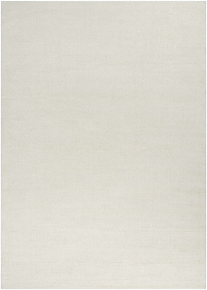 Brockton Solid Light Beige Wool Rug - Quahog Bay Bedding