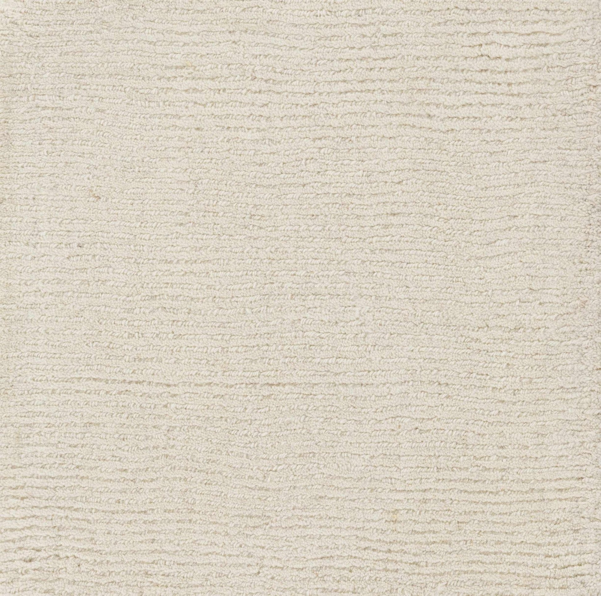 Brockton Solid Light Beige Wool Rug - Quahog Bay Bedding