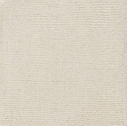 Brockton Solid Light Beige Wool Rug - Quahog Bay Bedding