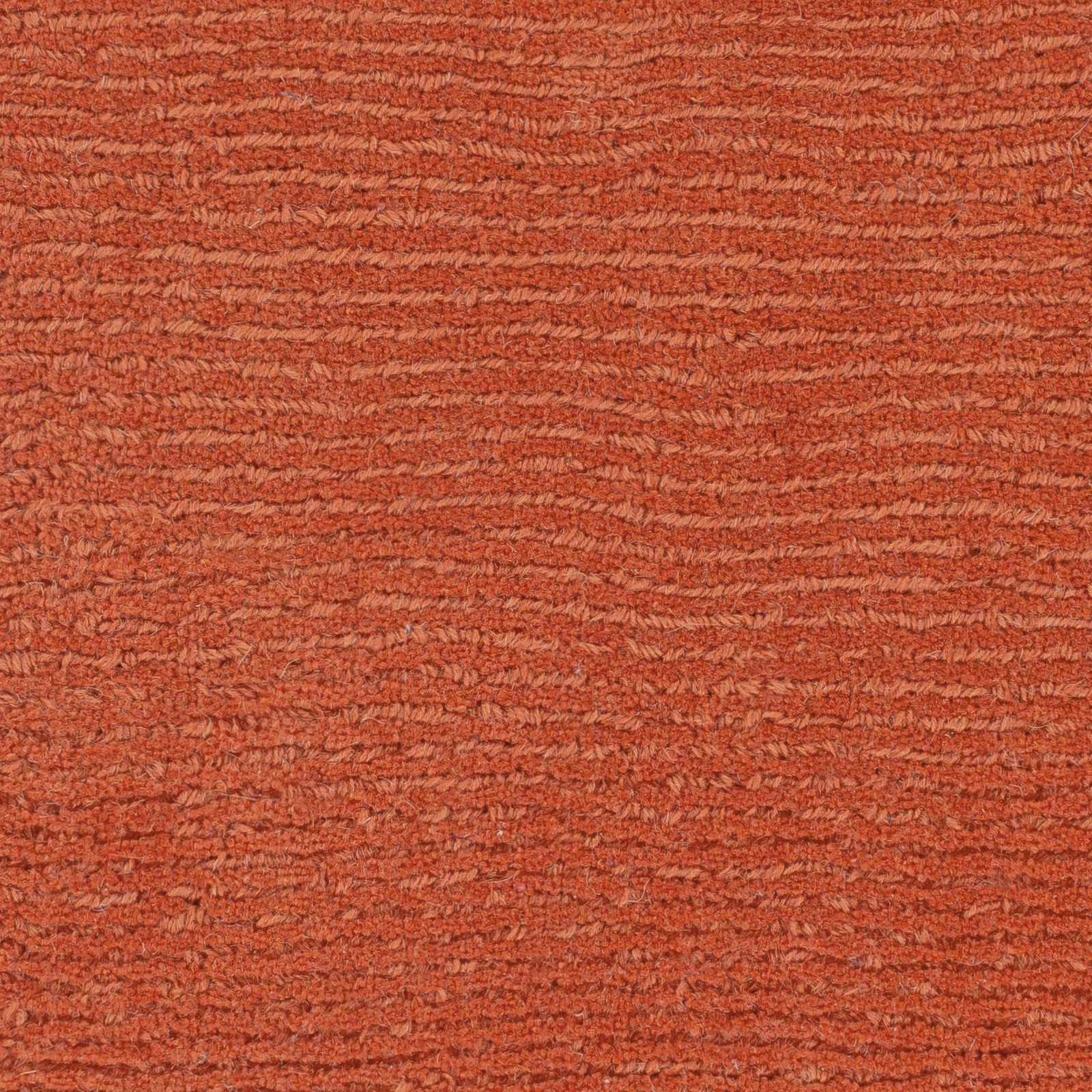 Brockton Solid Orange Wool Rug - Quahog Bay Bedding