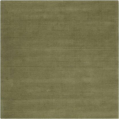 Brockton Solid Sage Green Wool Rug - Quahog Bay Bedding
