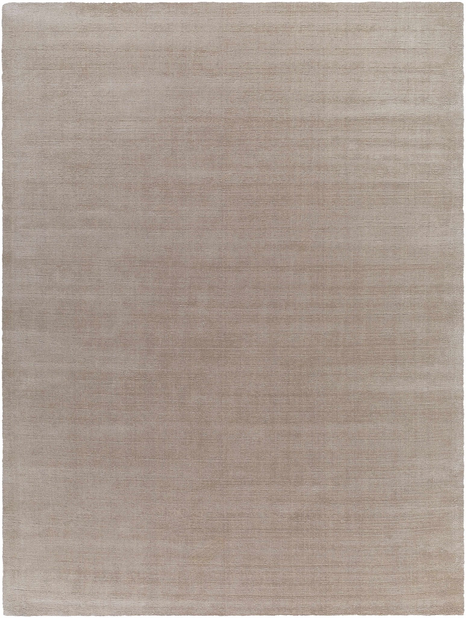 Brockton Solid Tan Wool Rug - Quahog Bay Bedding