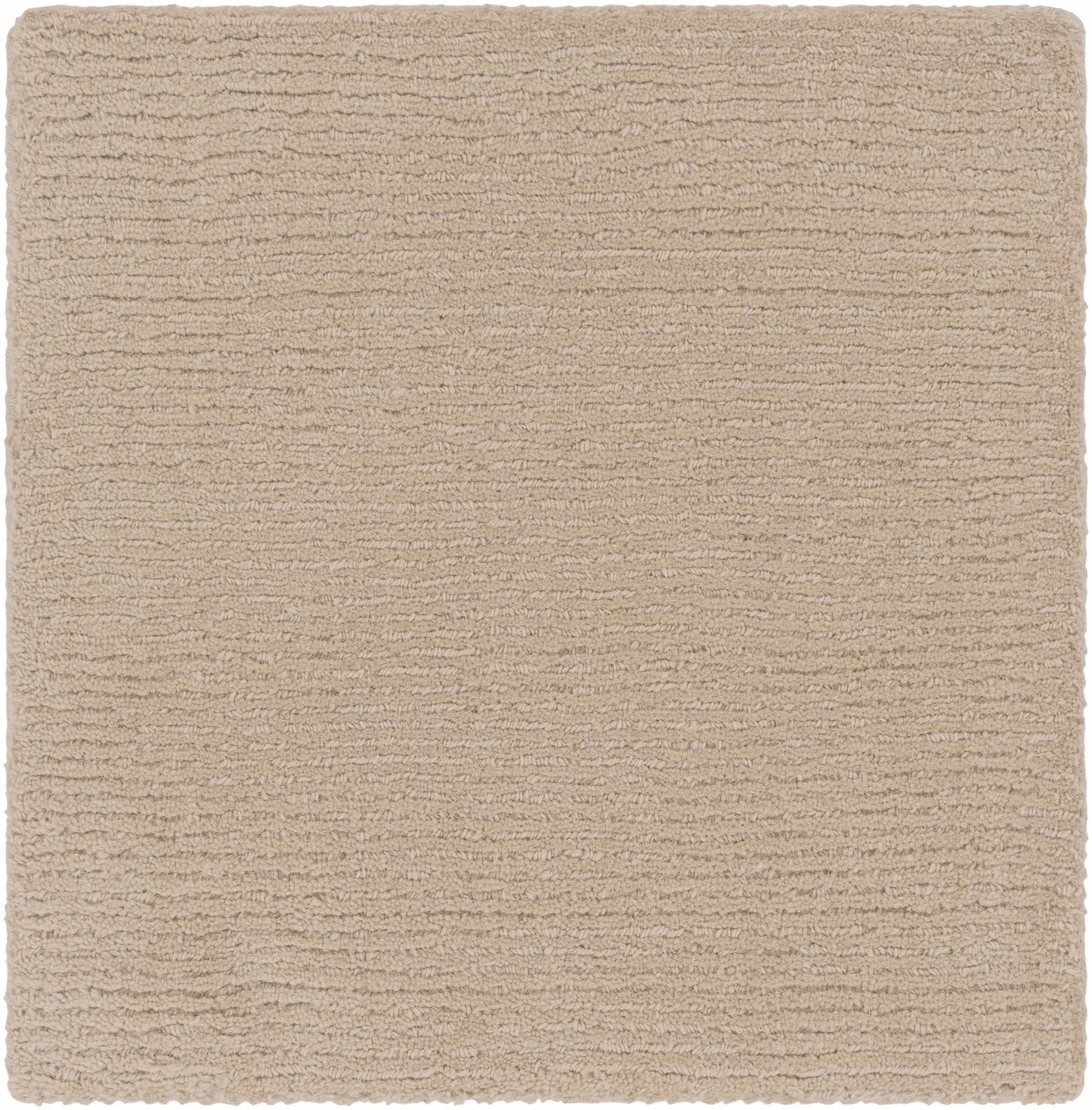 Brockton Solid Tan Wool Rug - Quahog Bay Bedding