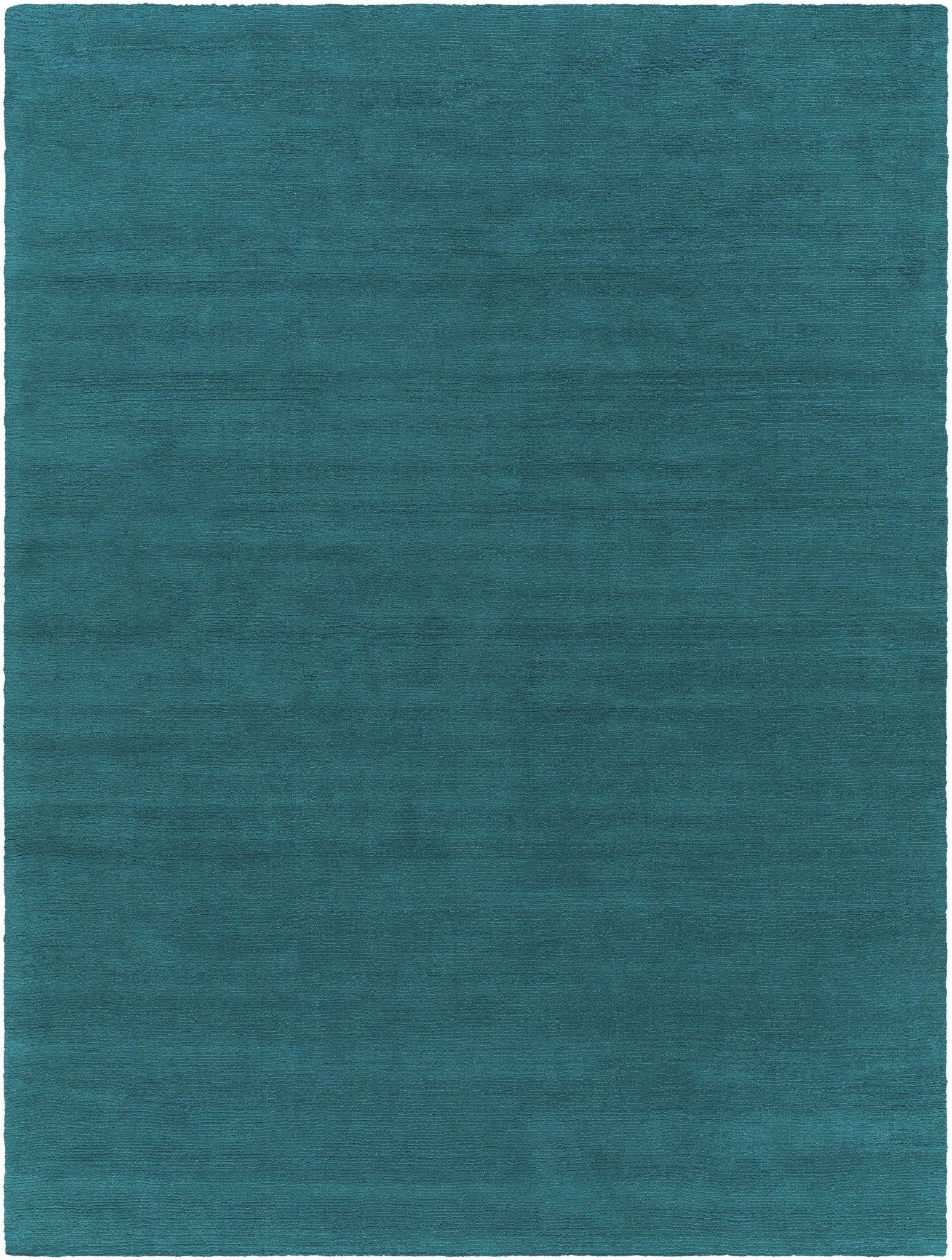 Brockton Solid Teal Wool Rug - Quahog Bay Bedding