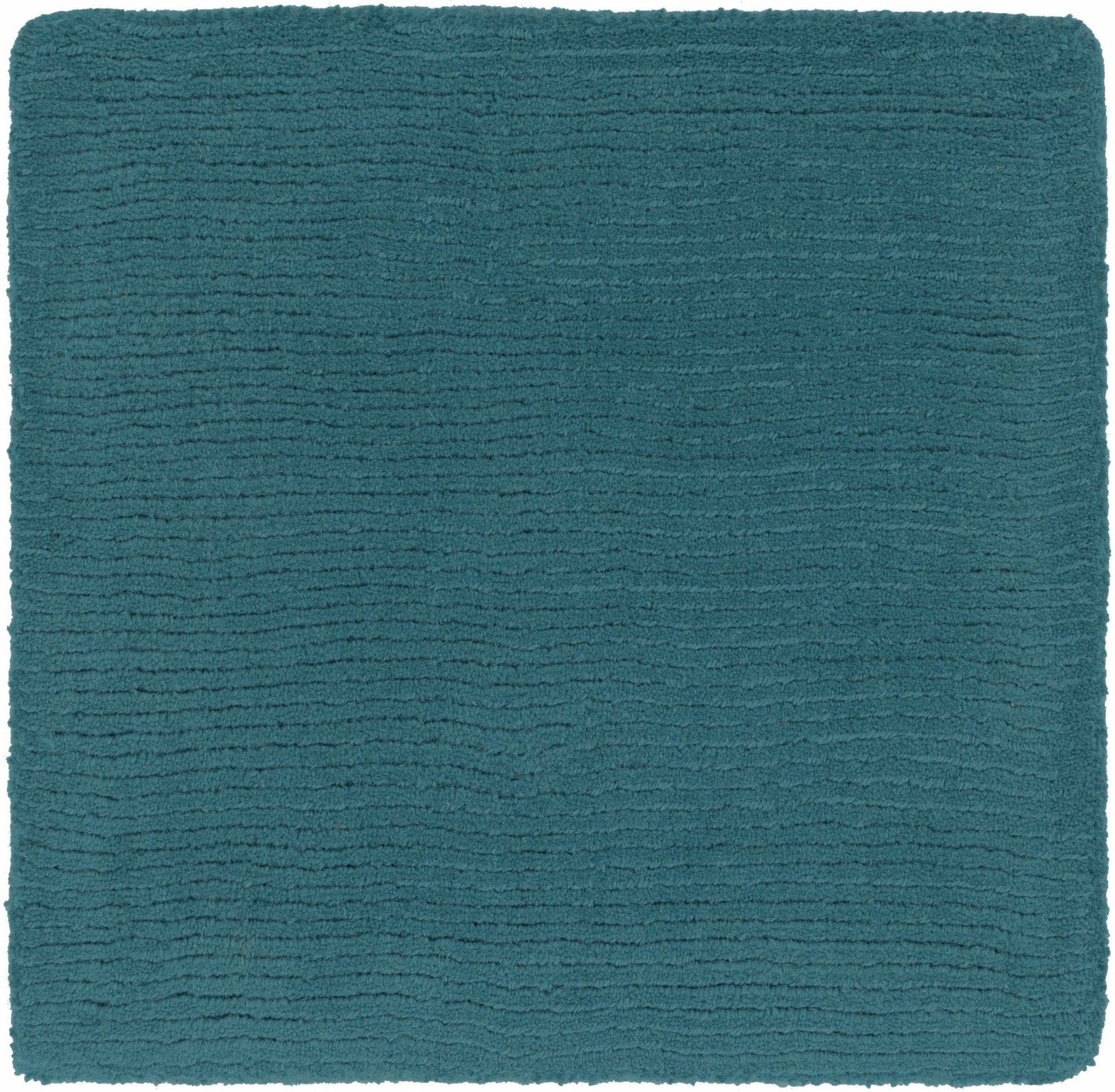 Brockton Solid Teal Wool Rug - Quahog Bay Bedding