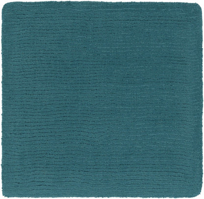 Brockton Solid Teal Wool Rug - Quahog Bay Bedding