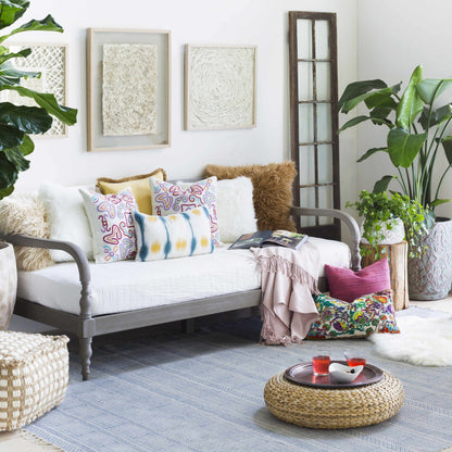 Brookneal Pouf - Quahog Bay Bedding