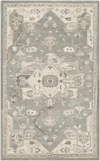 Broomfield 1196 Hand Tufted Taupe Wool Rug - Quahog Bay Bedding