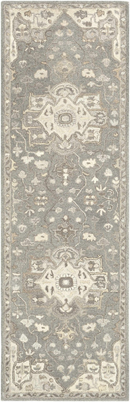 Broomfield 1196 Hand Tufted Taupe Wool Rug - Quahog Bay Bedding