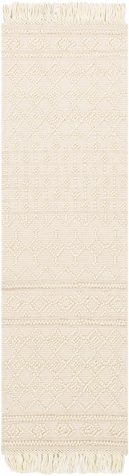 Brothers Beige Wool&Cotton Rug - Clearance