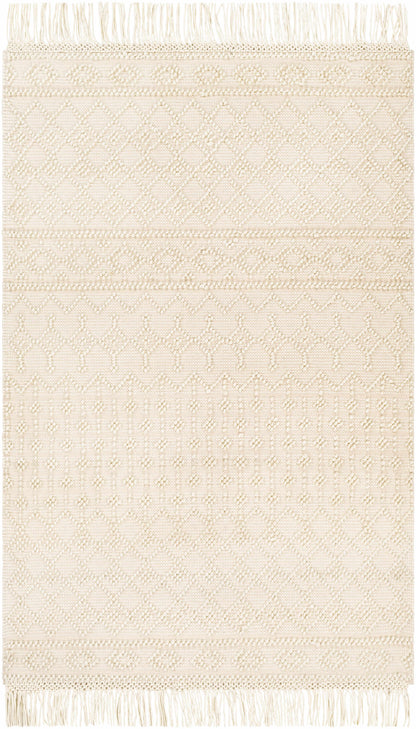 Brothers Beige Wool&Cotton Rug - Clearance