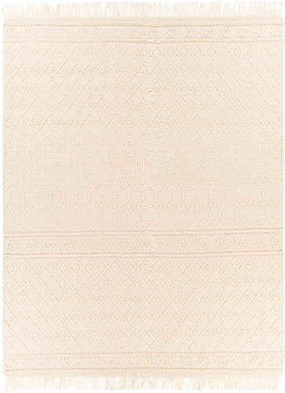 Brothers Beige Wool&Cotton Rug - Clearance