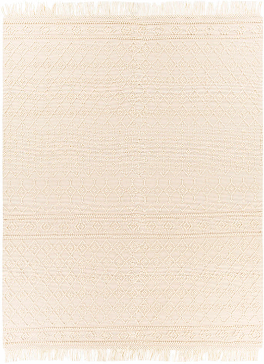 Brothers Beige Wool&Cotton Rug - Clearance