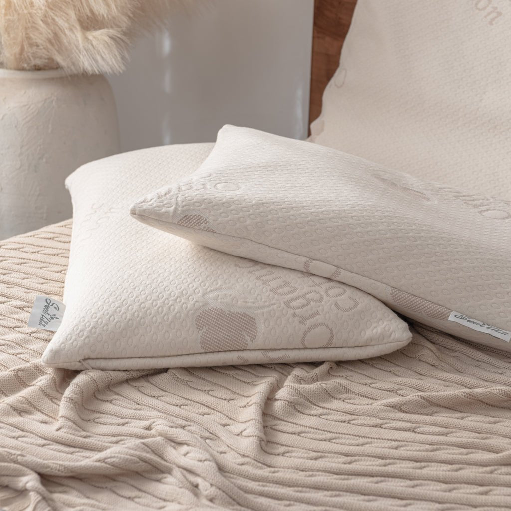Buckwheat Pillow | Cooling, Adjustable Support | Sweet Zzz - Quahog Bay Bedding