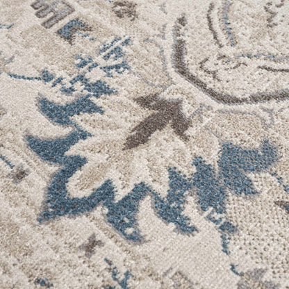 Cabacungan Cream Washable Area Rug - Clearance Rugs On Sale - Quahog Bay Bedding
