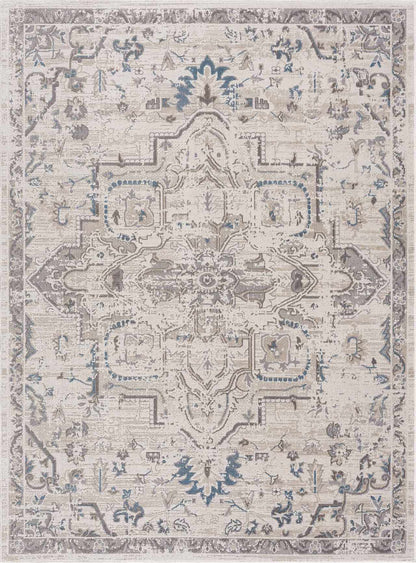Cabacungan Cream Washable Area Rug - Clearance Rugs On Sale - Quahog Bay Bedding