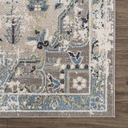 Cabacungan Gray & Blue - Washable Area Rugs - Quahog Bay Bedding