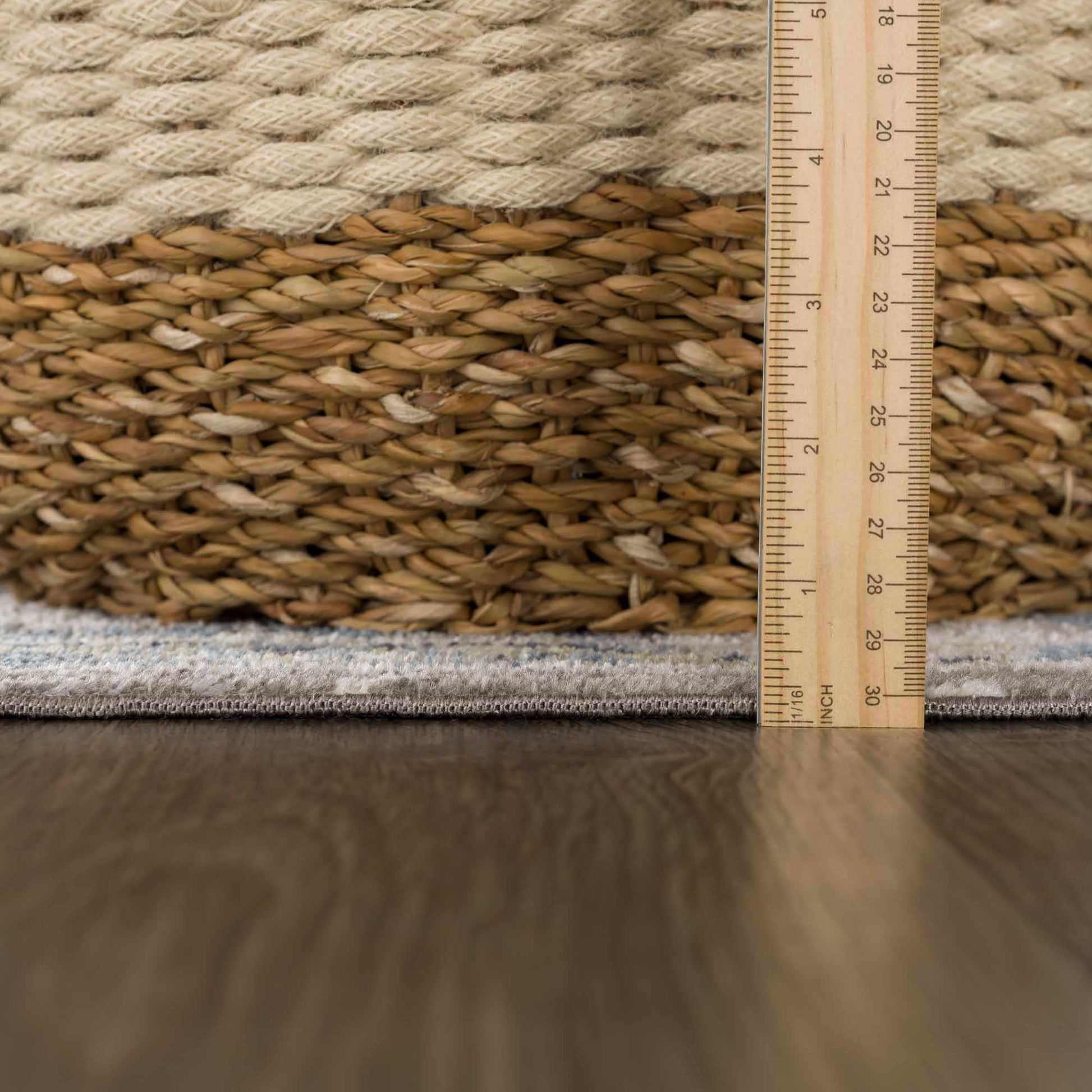 Cabacungan Gray & Blue - Washable Area Rugs - Quahog Bay Bedding