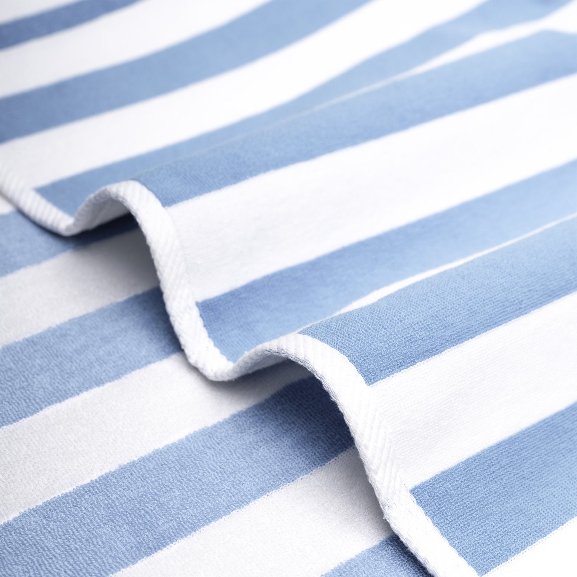 Cabana Striped Cotton Beach Towels 4 Pack - Quahog Bay Bedding