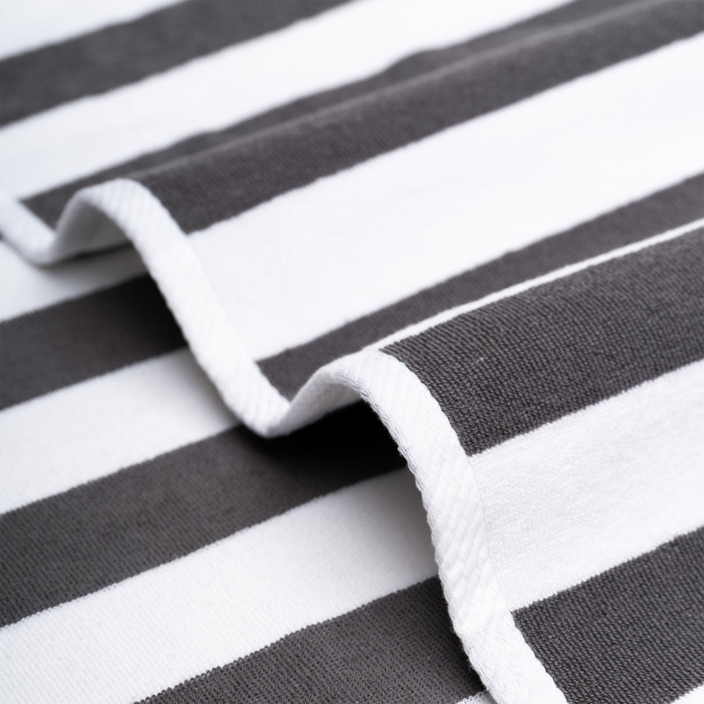 Cabana Striped Cotton Beach Towels 4 Pack - Quahog Bay Bedding