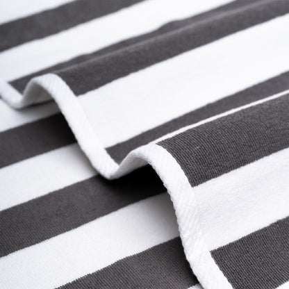 Cabana Striped Cotton Beach Towels 4 Pack - Quahog Bay Bedding