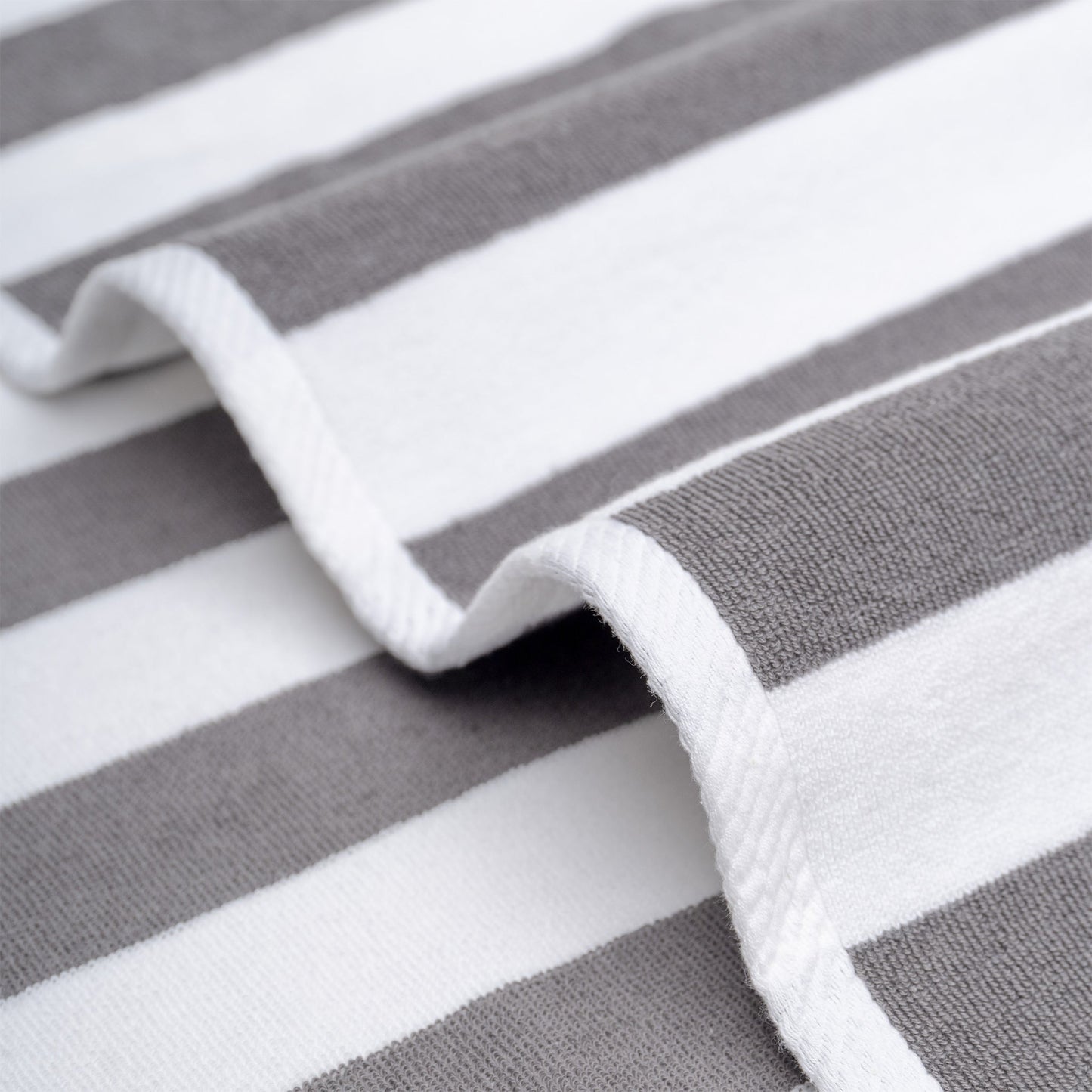 Cabana Striped Cotton Beach Towels 4 Pack - Quahog Bay Bedding