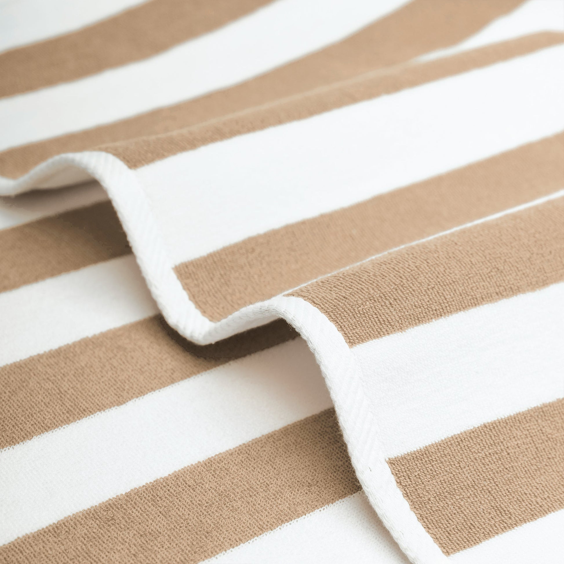 Cabana Striped Cotton Beach Towels 4 Pack - Quahog Bay Bedding