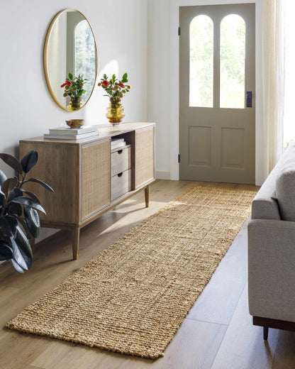 Calla Jute Tan Area Rug - Livabliss x Becki Owens - Quahog Bay Bedding