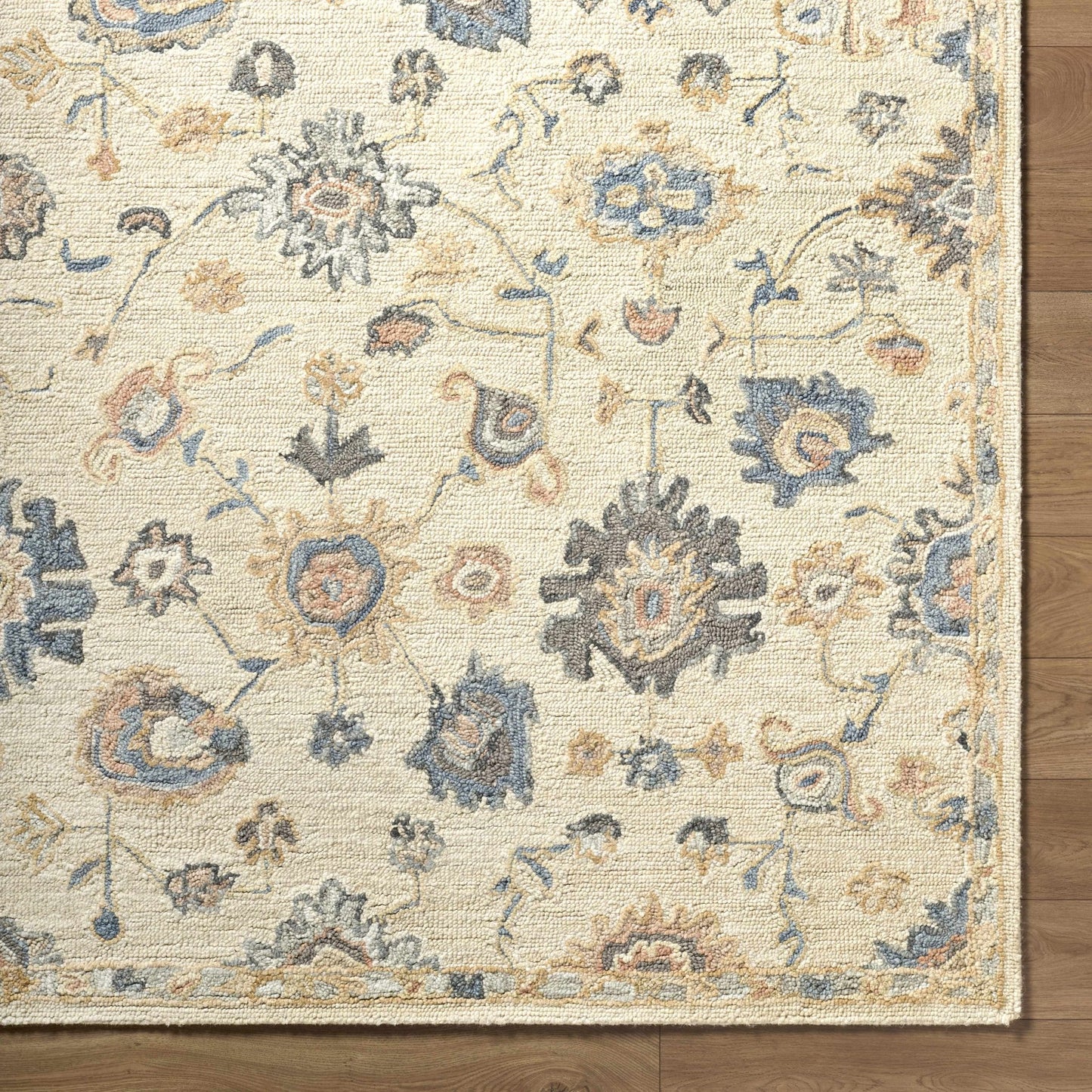 Candid Oushak Area Rug - Quahog Bay Bedding