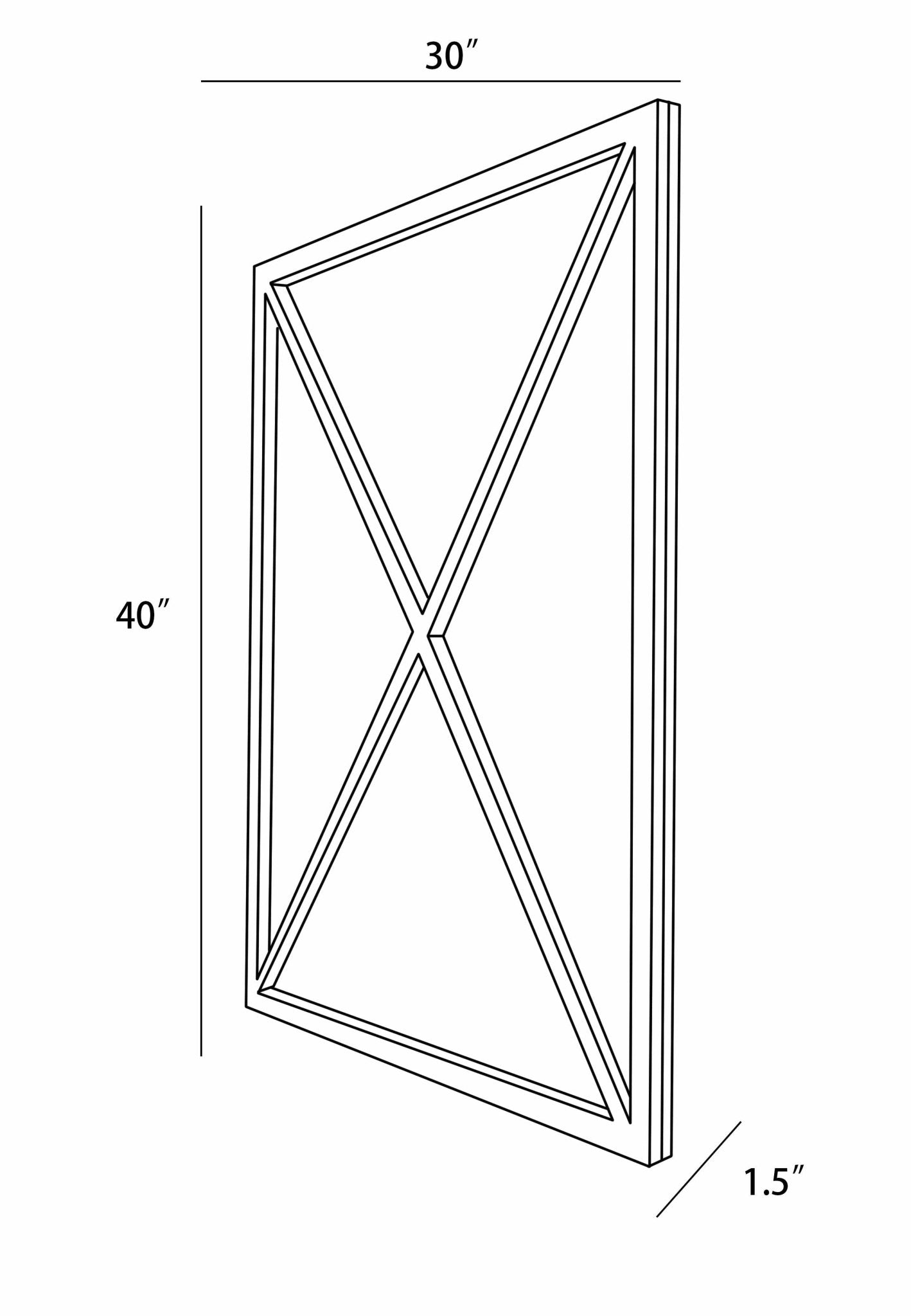 Candon Black Framed Mirror - Quahog Bay Bedding