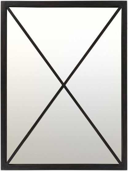 Candon Black Framed Mirror - Quahog Bay Bedding