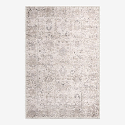 Canlaon Area Rug - Modern, Stain Resistant, Chenille Cotton Rugs, Non-Slip Base - Quahog Bay Bedding