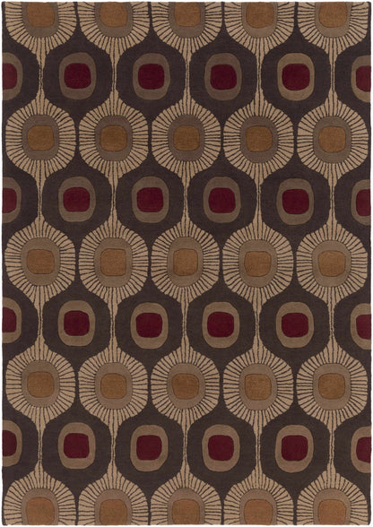 Canovanas Modern Wool Rug - Quahog Bay Bedding