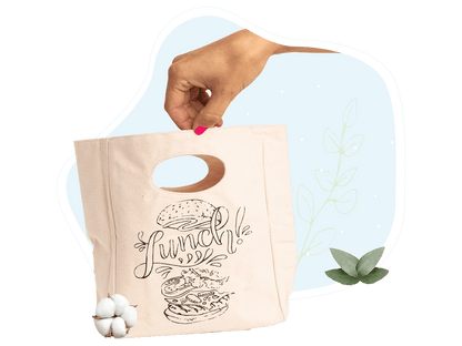 Canvas Lunch Bag - Quahog Bay Bedding