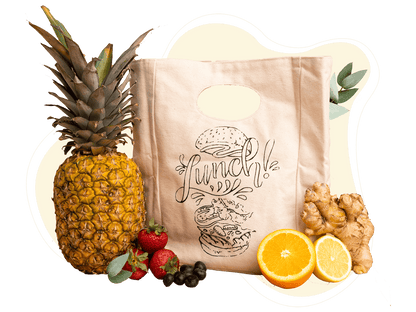 Canvas Lunch Bag - Quahog Bay Bedding