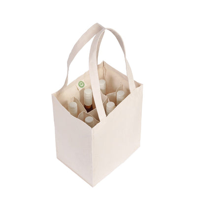 Canvas Wine Tote - Quahog Bay Bedding