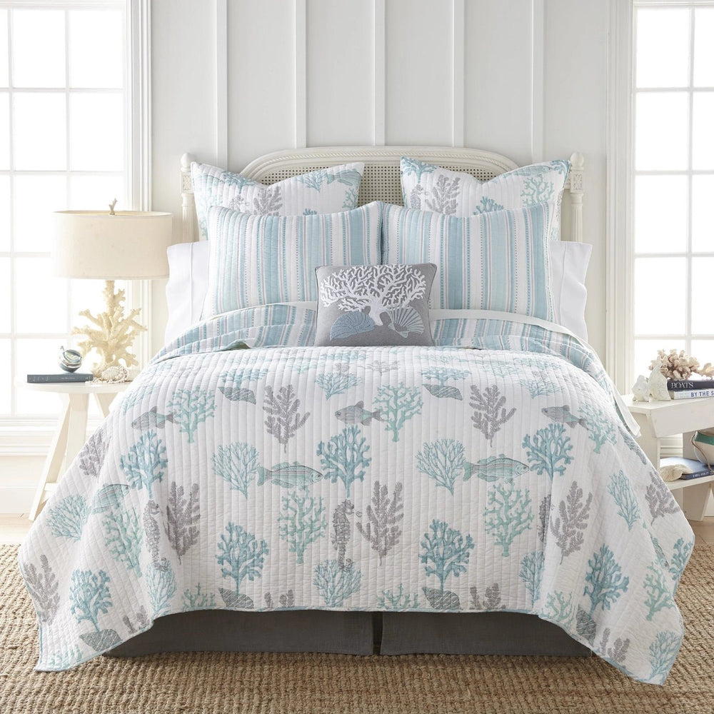 Cape Coral Quilt Set - Quahog Bay Bedding