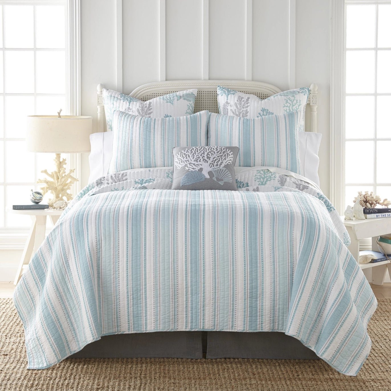 Cape Coral Quilt Set - Quahog Bay Bedding