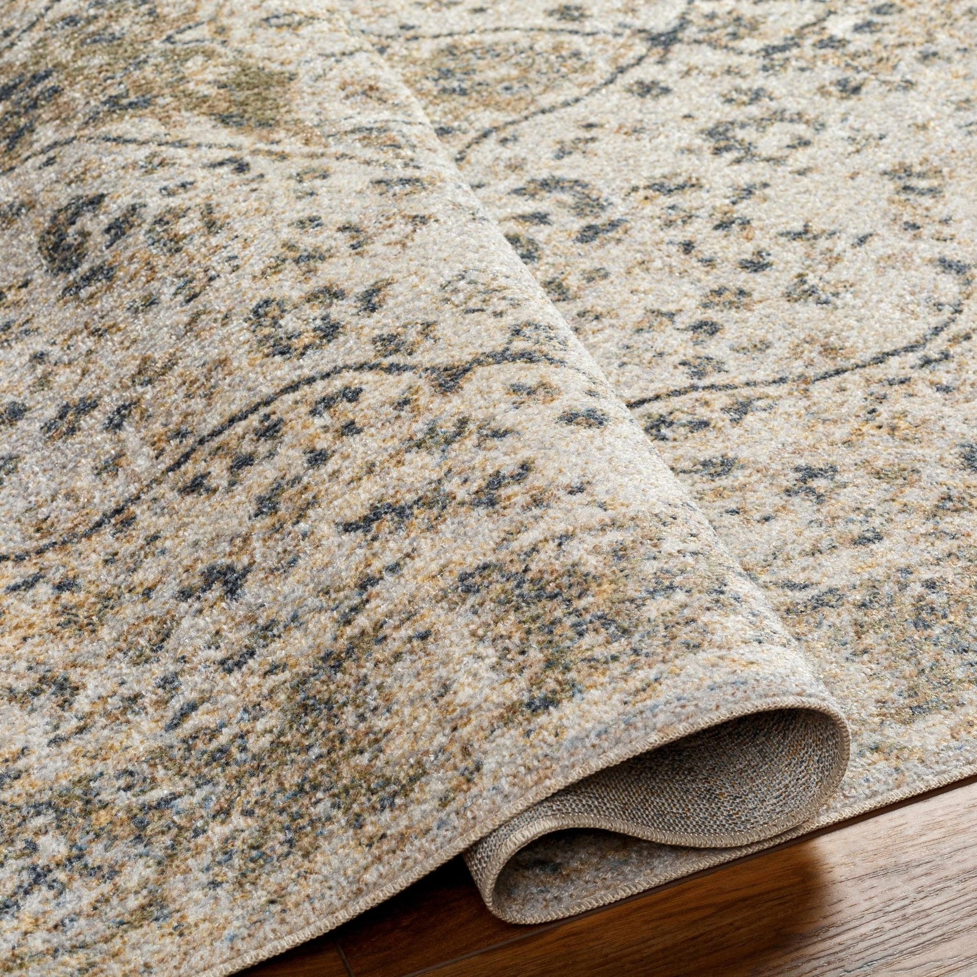 Cara Flat Pile Washable Rug - Quahog Bay Bedding