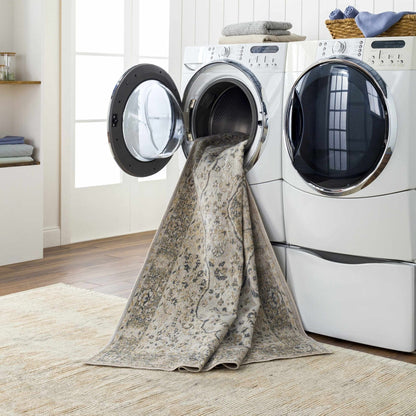 Cara Flat Pile Washable Rug - Quahog Bay Bedding