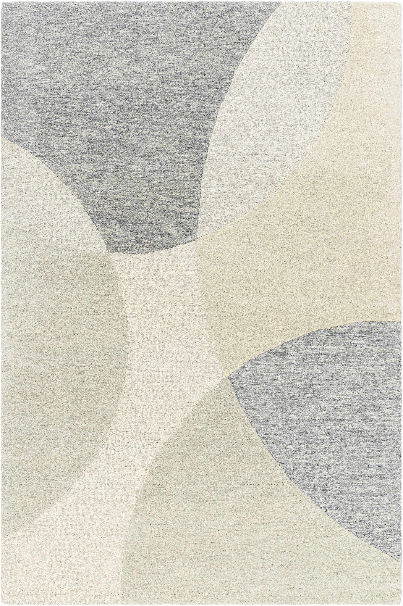 Cassiopeia Gray & Beige Area Rug - Quahog Bay Bedding