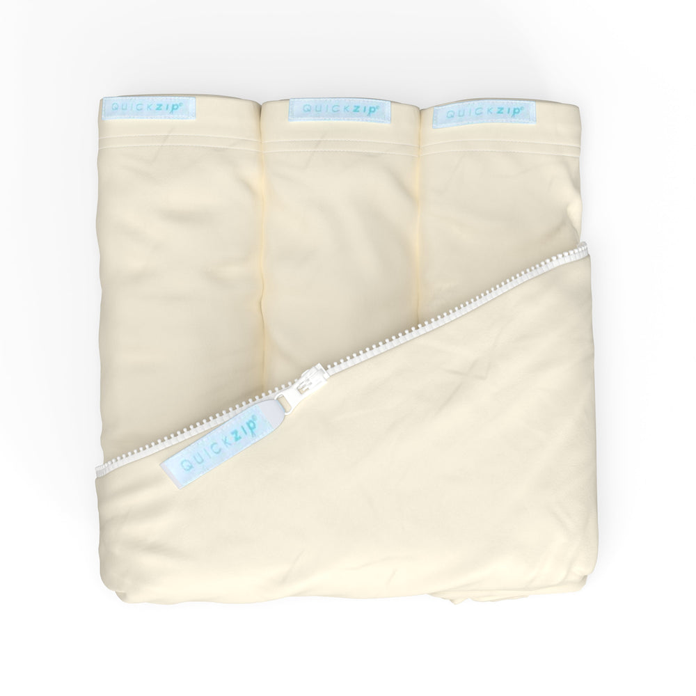 QuickZip Crib Zip Sheet Starter Pack