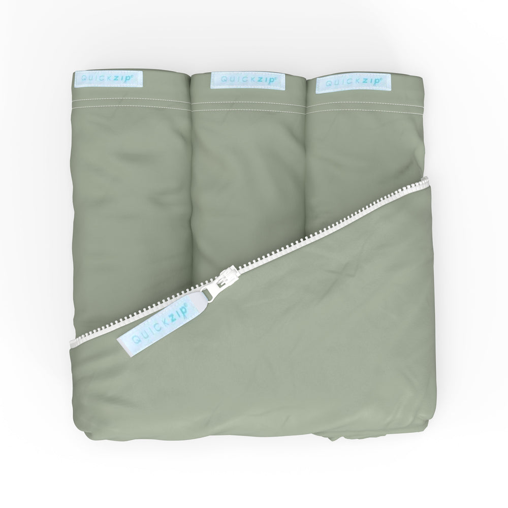 QuickZip Crib Zip Sheet Starter Pack