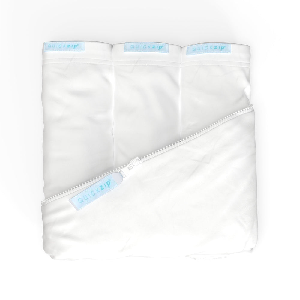 QuickZip Crib Zip Sheet Starter Pack