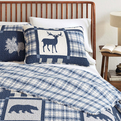 Lodge Quilt - Deer, Bear and Tree Themed Quilts