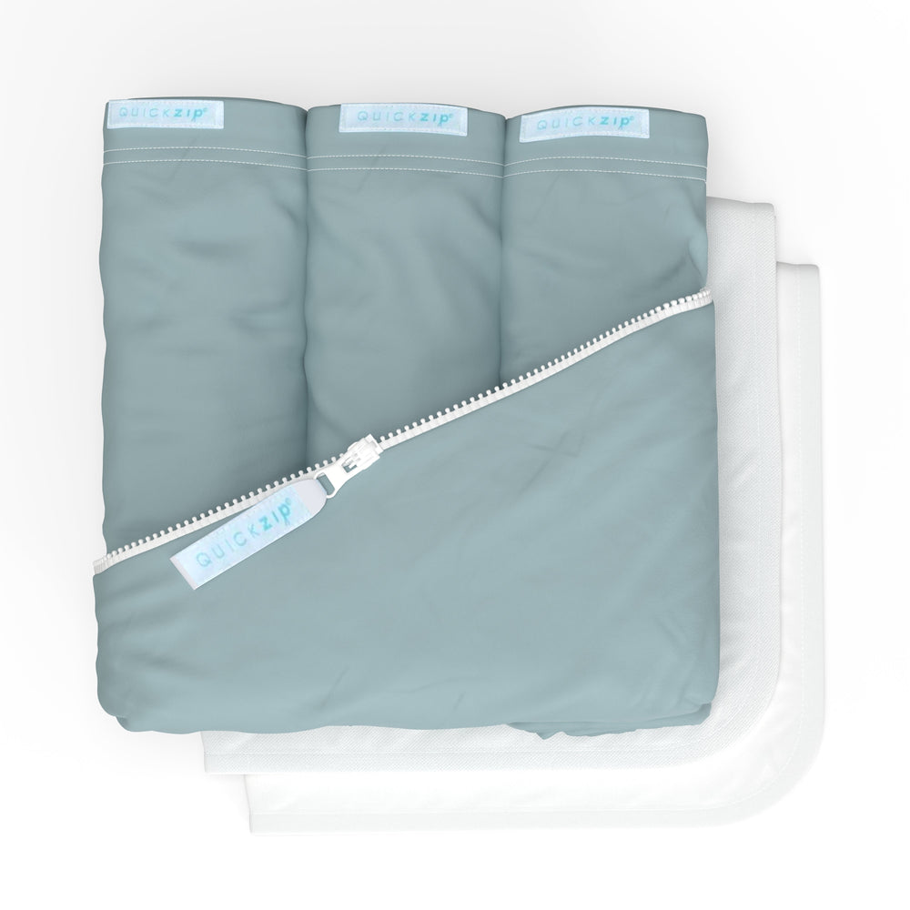 QuickZip Crib Zip Sheet Starter Pack