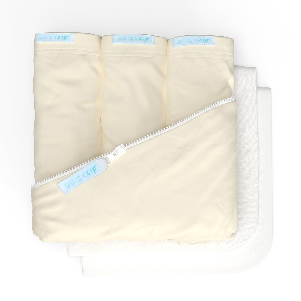 QuickZip Crib Zip Sheet Starter Pack