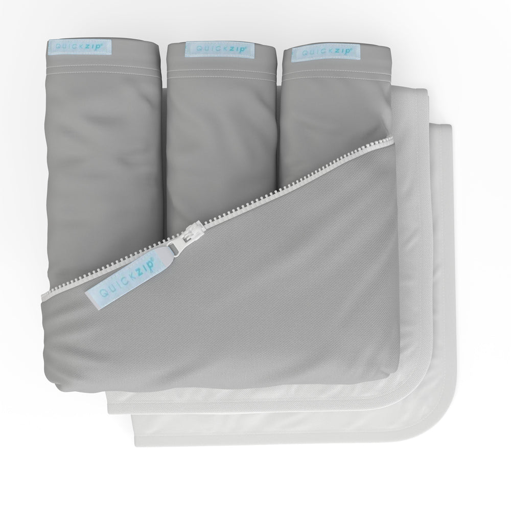 QuickZip Crib Zip Sheet Starter Pack