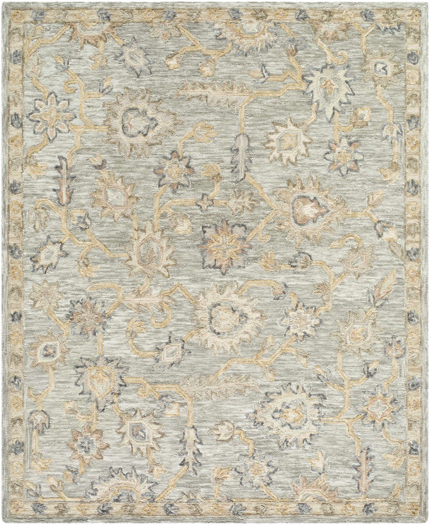 Cedric Oushak Area Rug - Quahog Bay Bedding